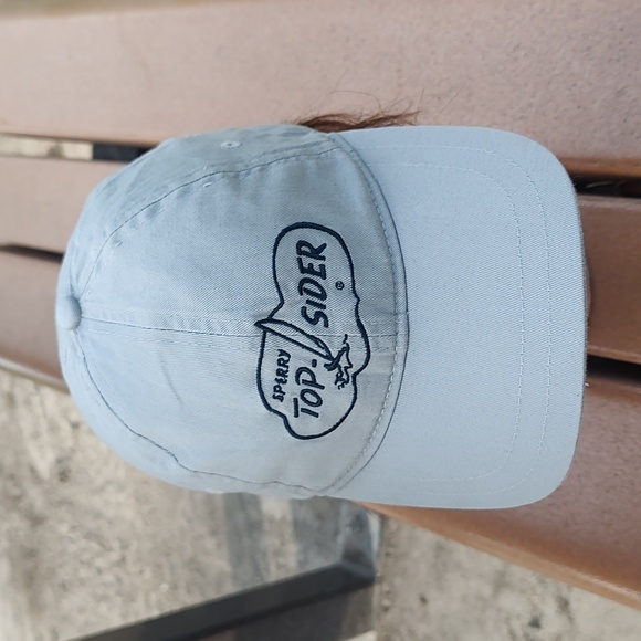 Sperry Top-sider Embroidered Logo Strapback Hat Cap - Picture 1 of 10